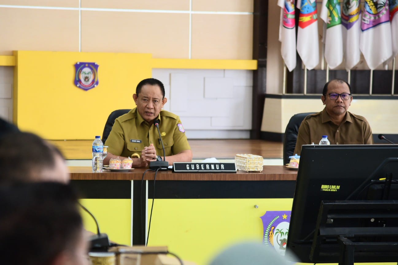  Gubernur Gusnar Minta OPD Percepat Serapan Anggaran