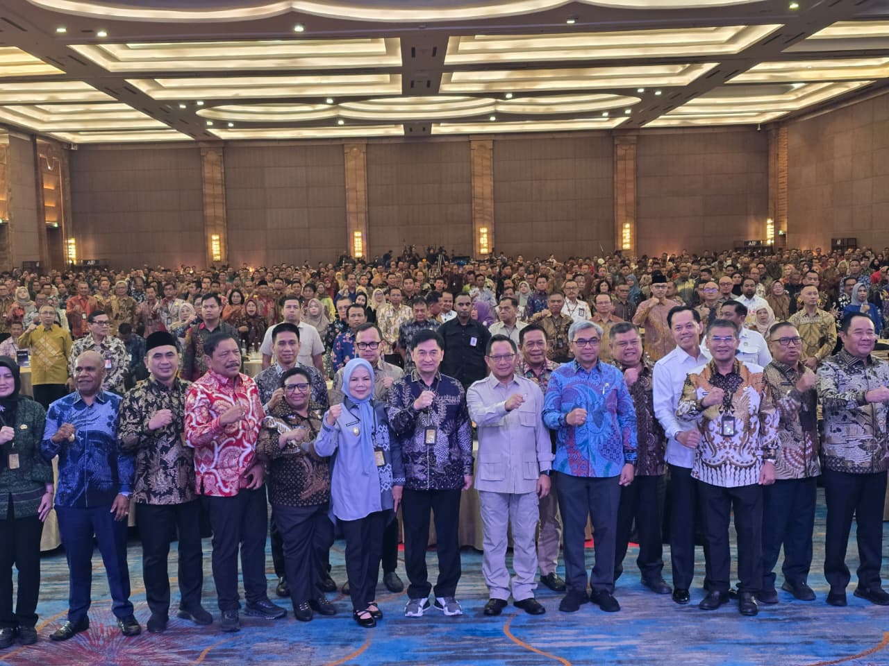  Wagub Gorontalo Hadiri Rakornas Binwas Inspektorat Daerah