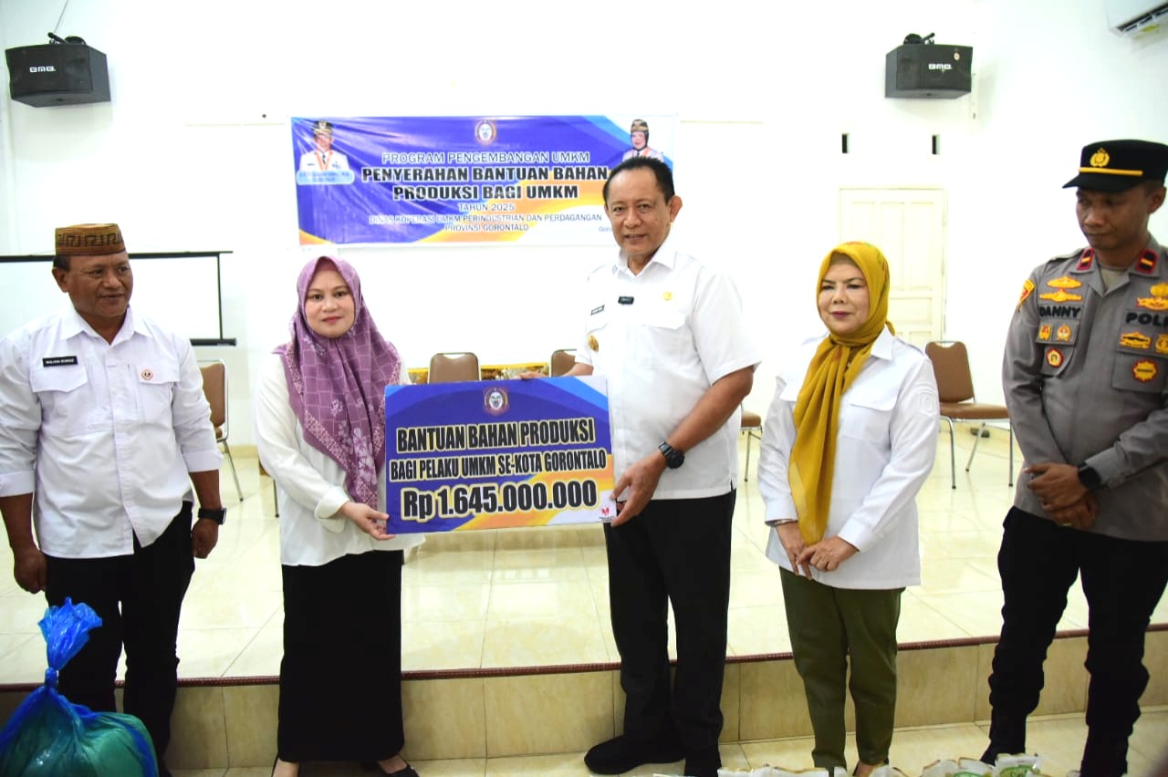 Pemprov “Gas” UMKM Kota Gorontalo dengan Anggaran Rp1,945 Miliar