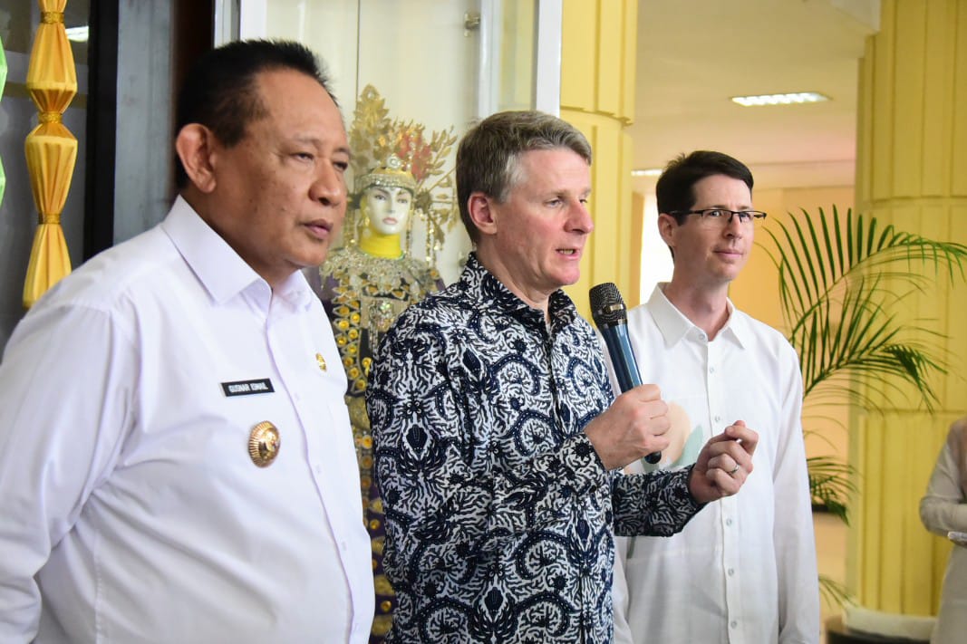Dubes Australia Kagum Sajian Data di Command Center Gorontalo