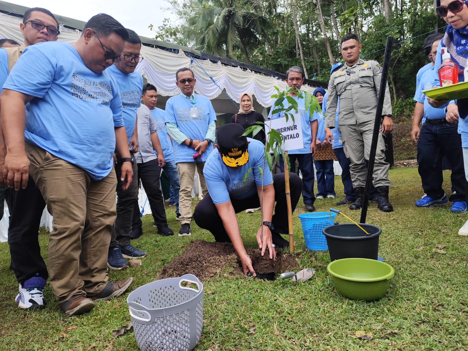  Turunkan Emisi Provinsi, Pemprov Gelar Aksi Penanaman Pohon   