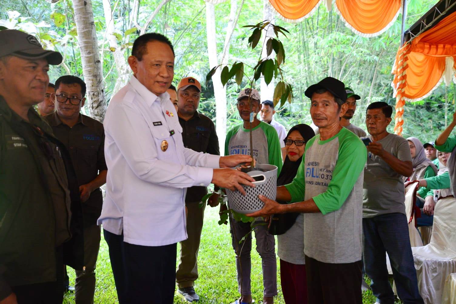 Gubernur Gorontalo Canangkan Folu Net Sink 2030