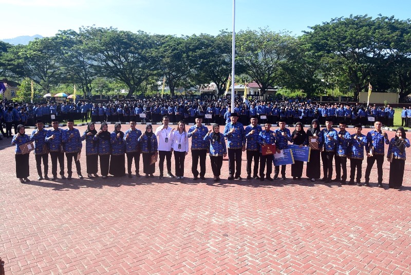  2.459 PPPK Paruh Waktu Pemerintah Provinsi Gorontalo Dilantik