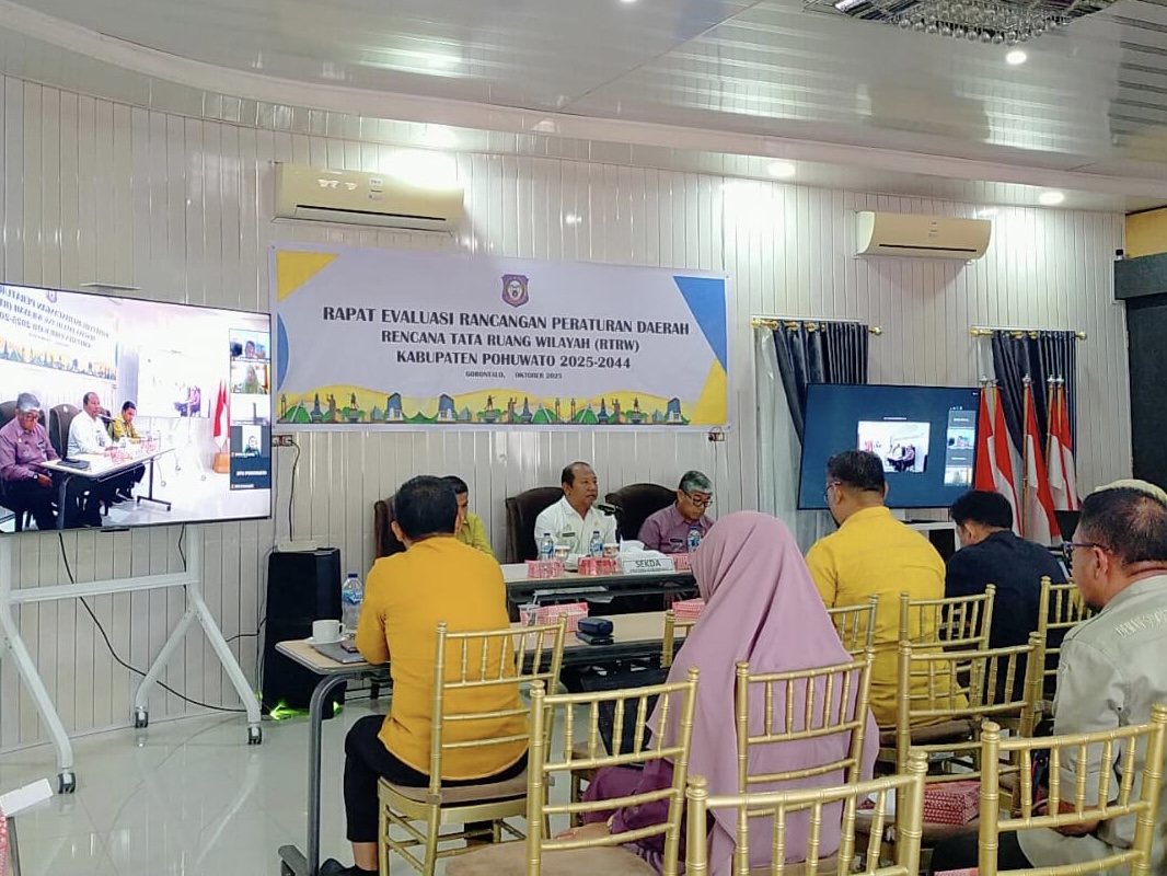  Sekdaprov Gorontalo Dorong Percepatan RTRW untuk Pembangunan Pohuwato