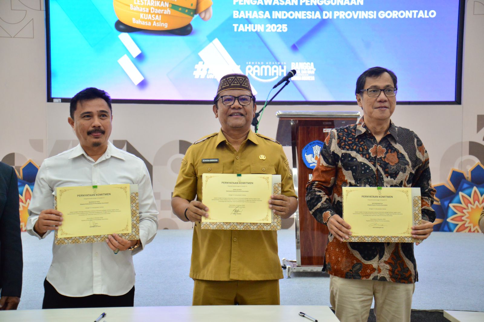 Sekdaprov Gorontalo: Bahasa Indonesia Simbol Kedaulatan yang Harus Dijaga