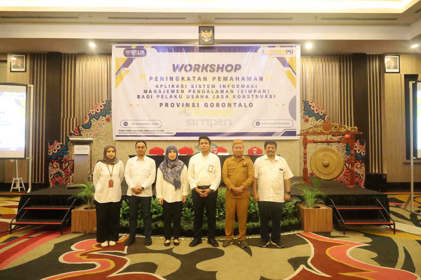 Optimalisasi Aplikasi SIMPAN, Pemprov Perkuat Sektor Konstruksi