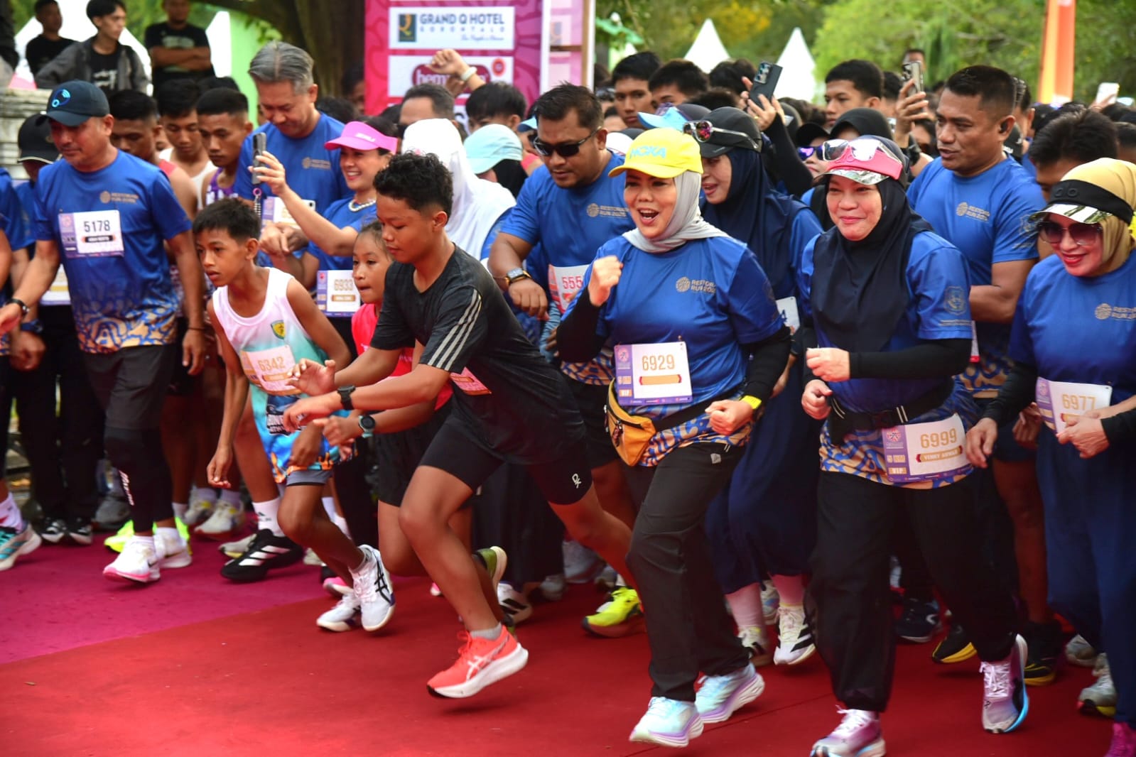  Wagub Meriahkan Restorasi Run, Serukan Kesiapan Menuju GHM   