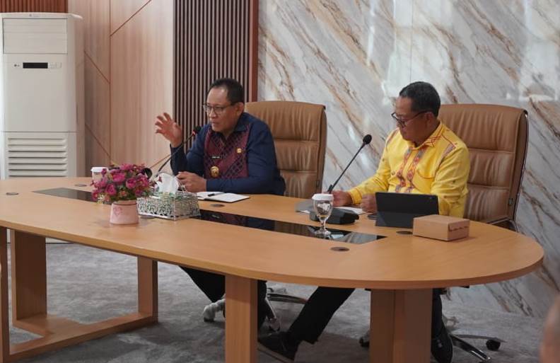 Gubernur Gusnar dan Bupati Thariq Bahas Sinkronisasi Program Unggulan