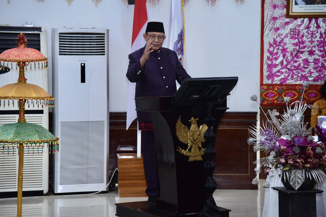  Gov. Gusnar Delivers Reflection on 25 Years of Gorontalo Province Development