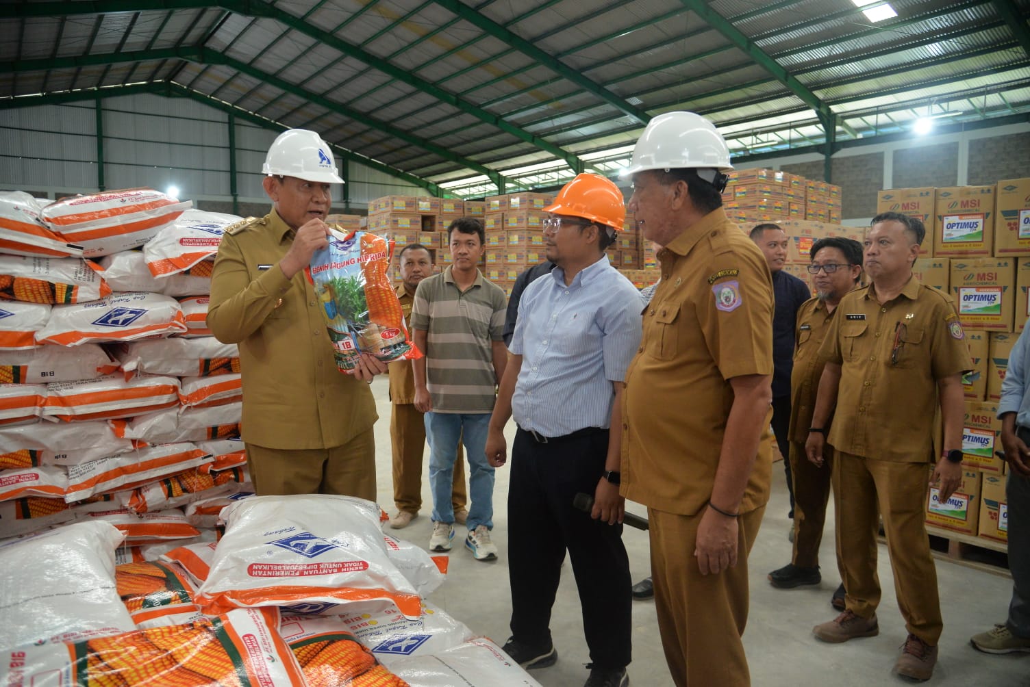  Pemprov Segera Salurkan 481,6 Ton Benih Jagung ke Petani Gorontalo