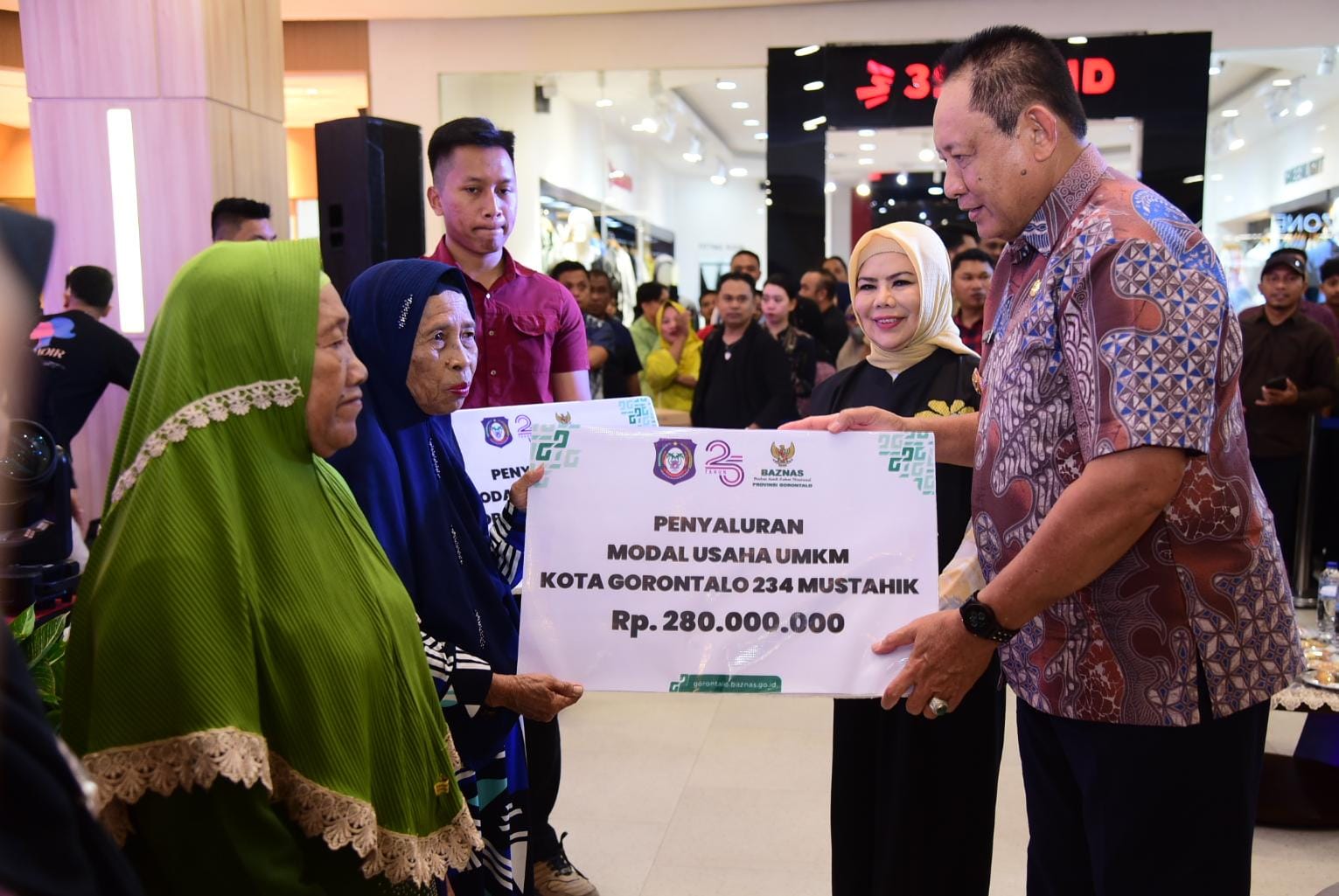  Bantuan Rp1,056 Miliar Dikucurkan Peringati HUT ke-25 Provinsi Gorontalo