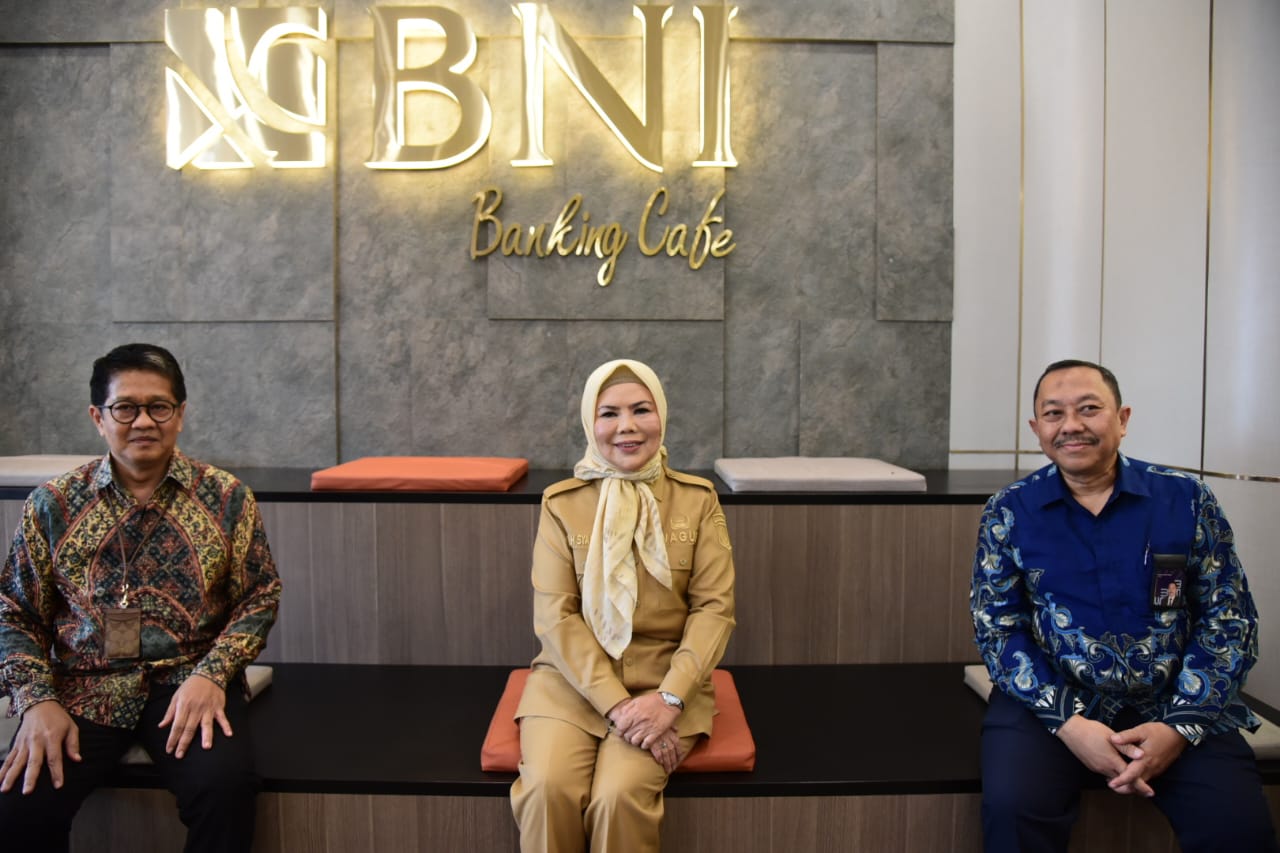  Wagub Gorontalo Apresiasi BNI KCP Sudirman Berkonsep Banking Cafe   