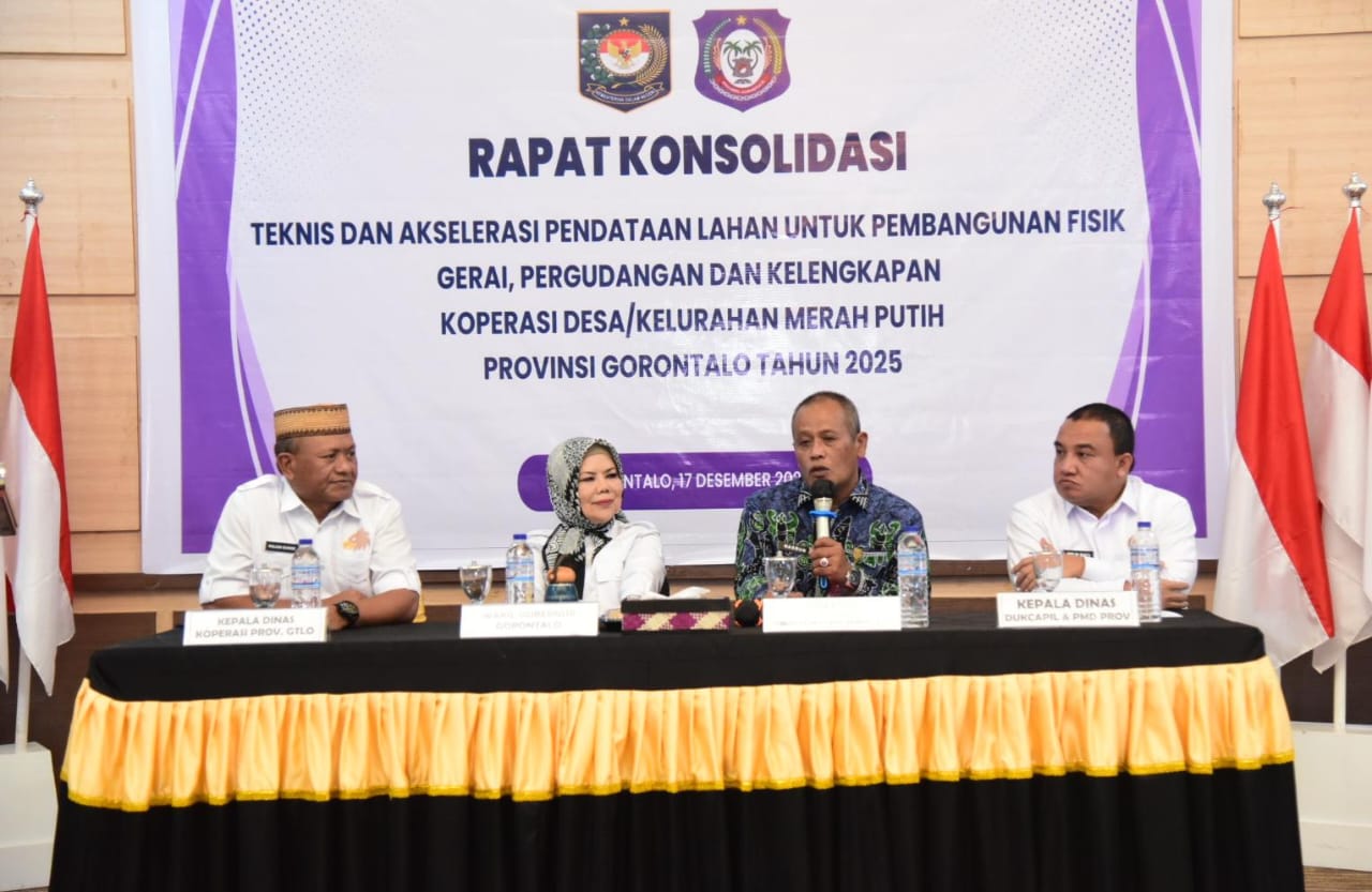 Kemendagri Dorong Percepatan Pendataan Lahan KDKMP di Gorontalo