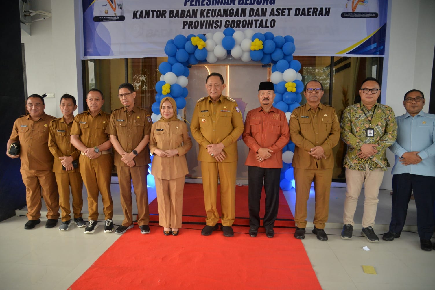  Diresmikan Gubernur, Pemprov Gorontalo Kini Miliki Gedung BKAD