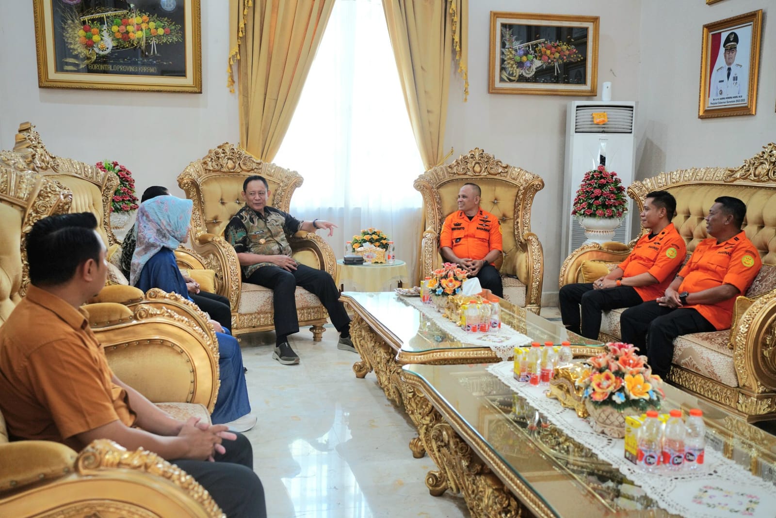  Gubernur Gusnar Dukung Basarnas Gorontalo Naik Kelas