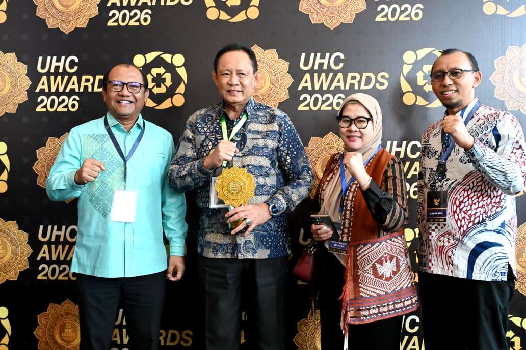  Peringkat Ketiga Nasional UHC, Gusnar Ismail Kembali Harumkan Nama Gorontalo