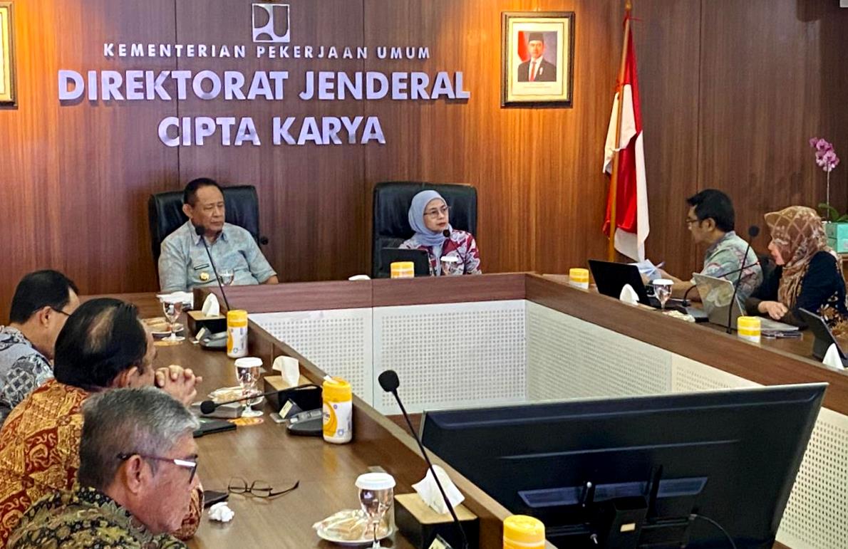  Bertekad Sukseskan PENAS XVII, Gubernur Gusnar Temui Menteri PU