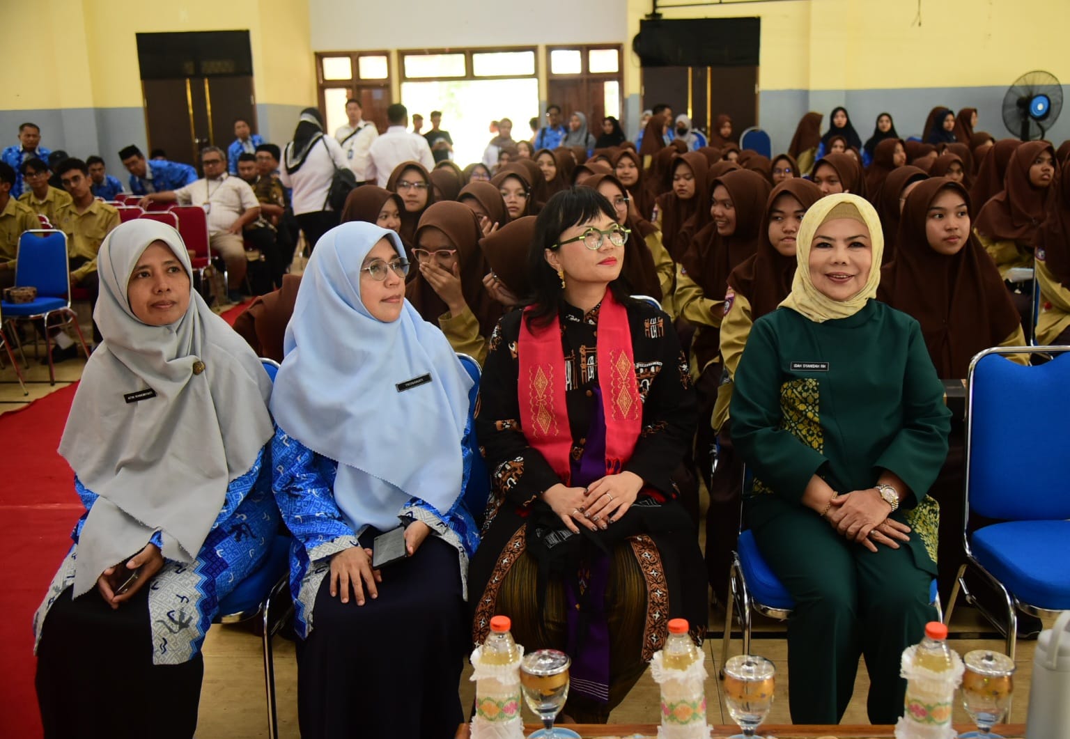  Wagub Dampingi Wamen Diktisaintek Kunjungi Sekolah Garuda MAN IC Gorontalo   