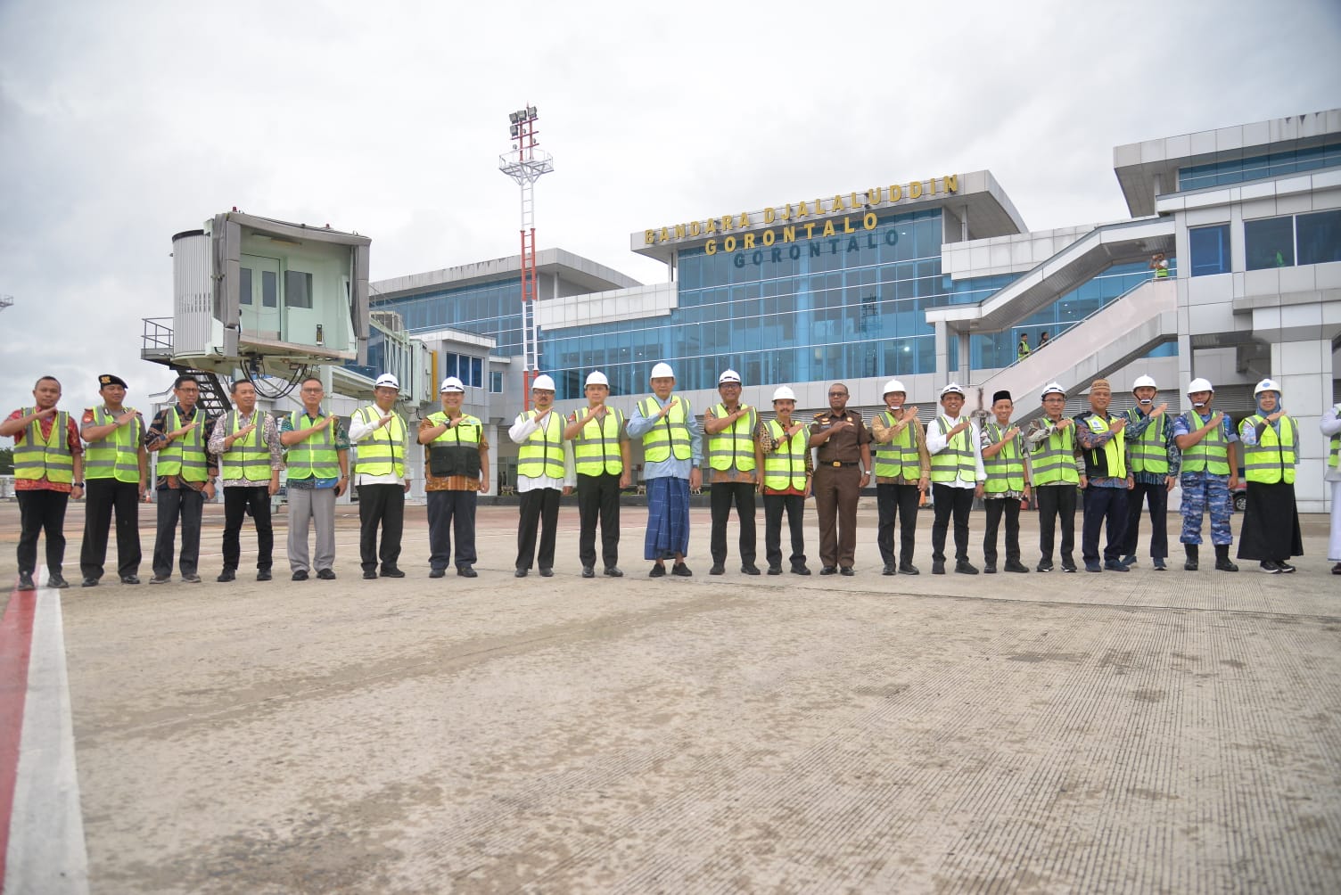  Embarkasi Haji Gorontalo Nyata, Bandara Djalaluddin Mulai Diperluas
