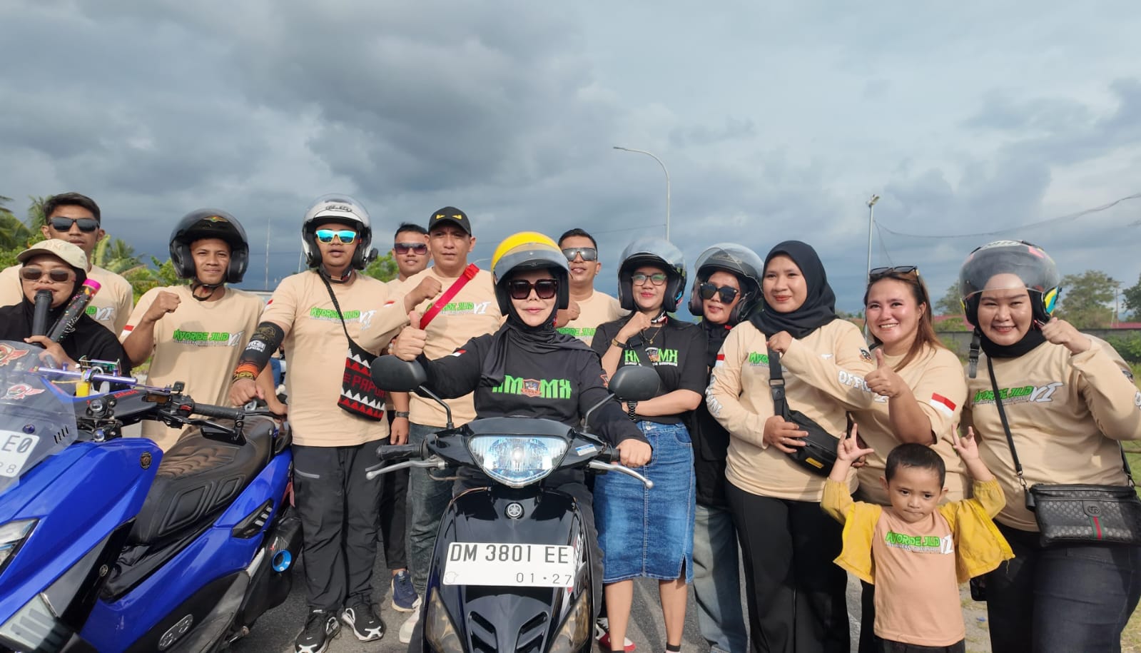  Wagub Gorontalo Lepas NYoride Jilid 6, Kampanyekan Tertib Berlalu Lintas   