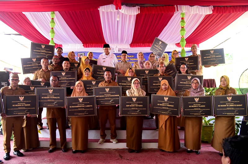 Wamendikdasmen Resmikan Revitalisasi Sekolah PHTC Presiden RI di Gorontalo