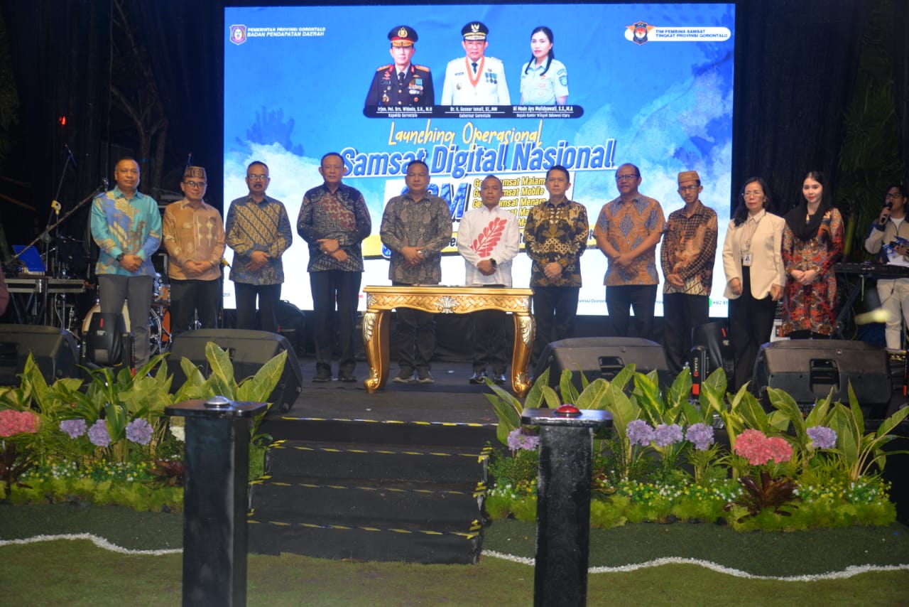  Permudah Pelayanan Pajak, Pemprov Gorontalo Hadirkan Gerai Samsat   