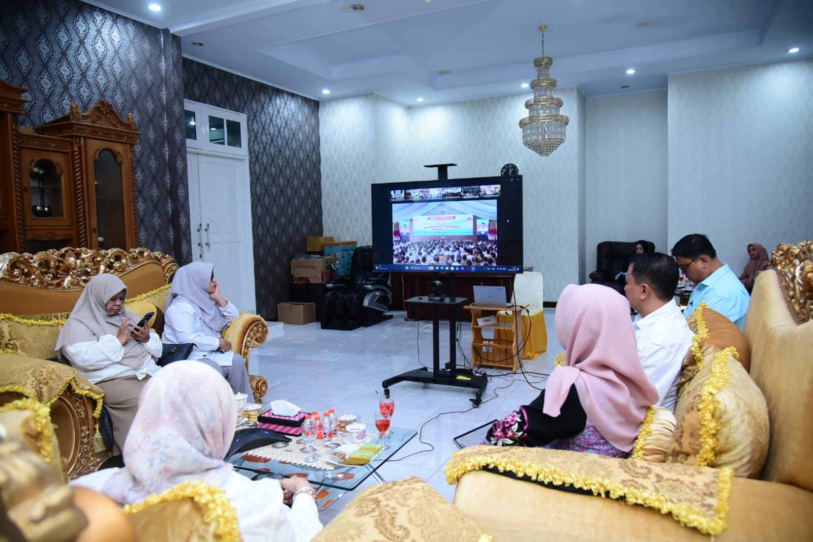  Wagub Gorontalo Ikut Peresmian Virtual 1.601 KDMP