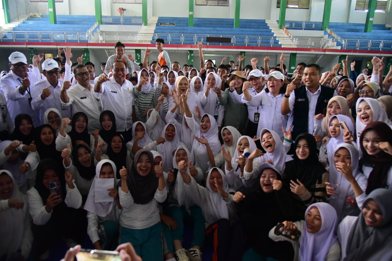  Wagub Idah Semangati 400 Penari Kolosal Persiapan Penas XVII di Gorontalo