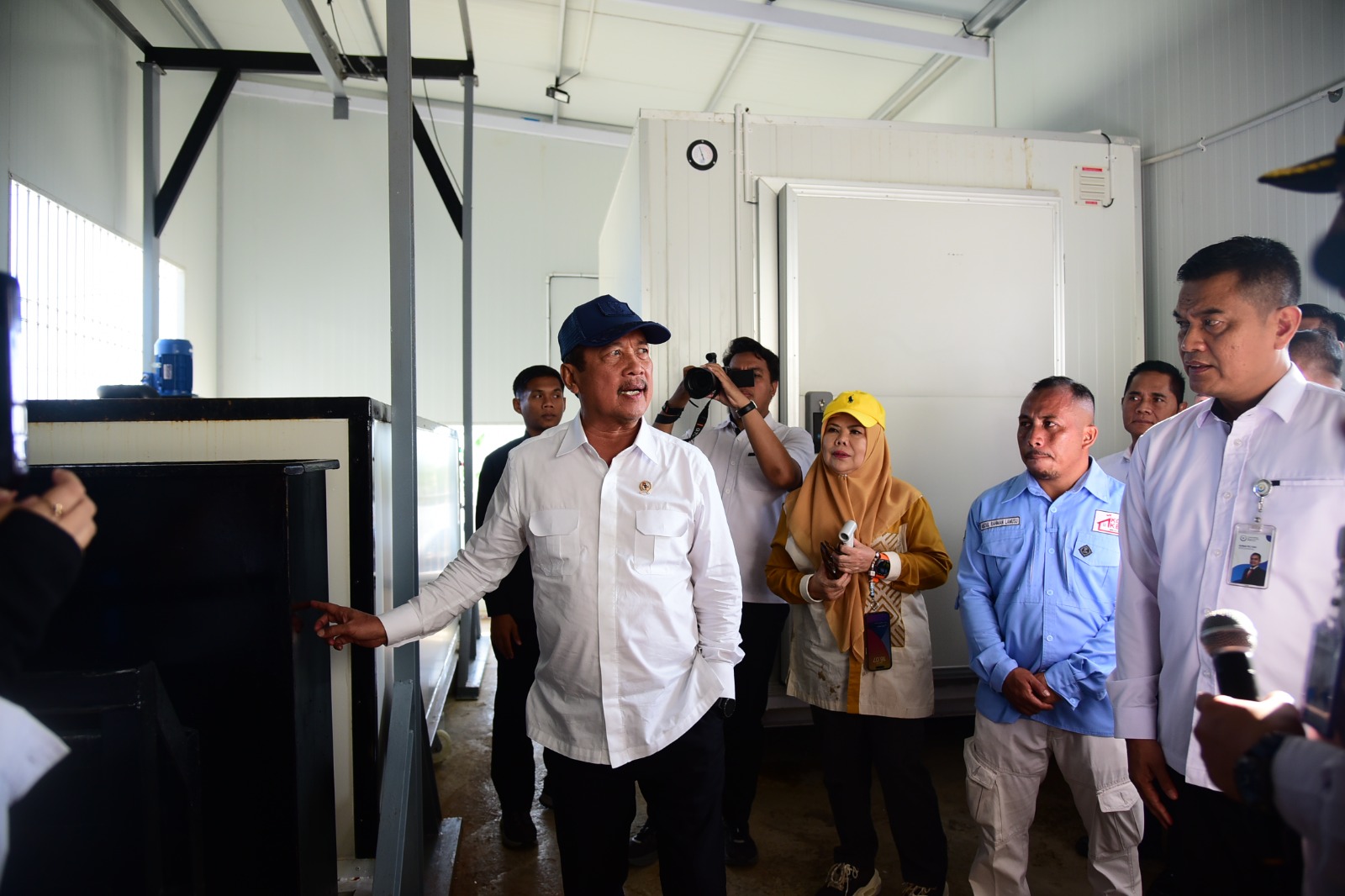  Menteri Trenggono Puas dengan Kualitas KNMP Leato Selatan