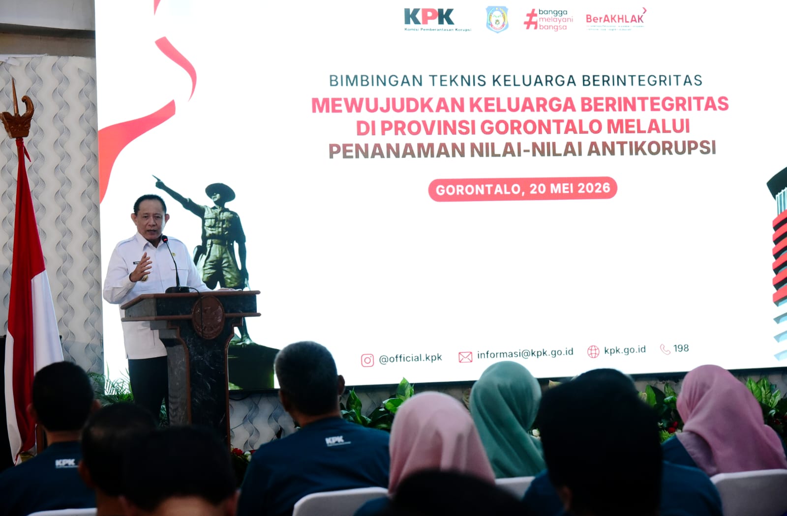  Gubernur Gusnar Sebut Istri Pejabat Jadi Gas – Rem Korupsi