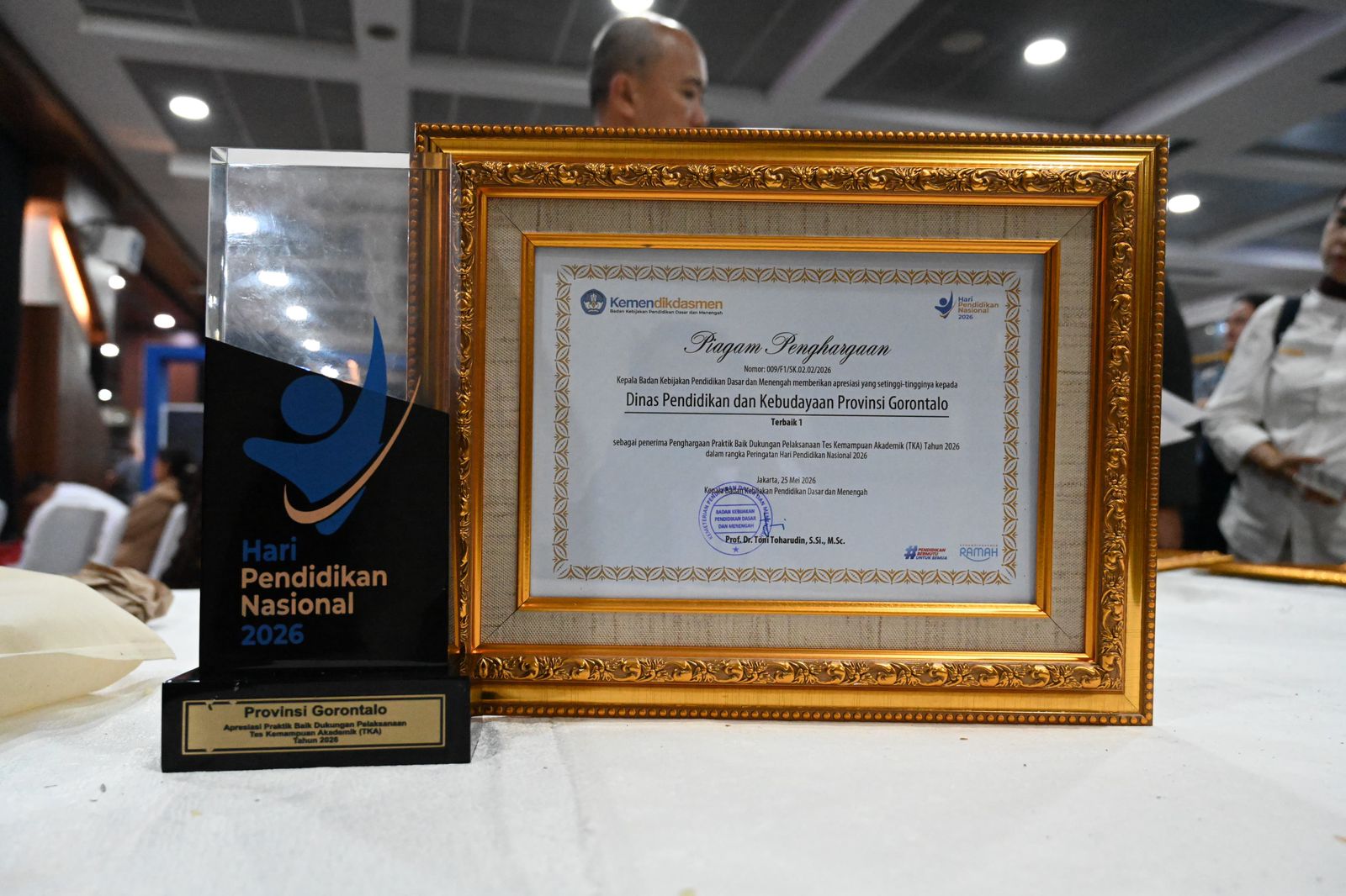  Pemprov Gorontalo Terbaik I Pelaksanaan TKA 2026