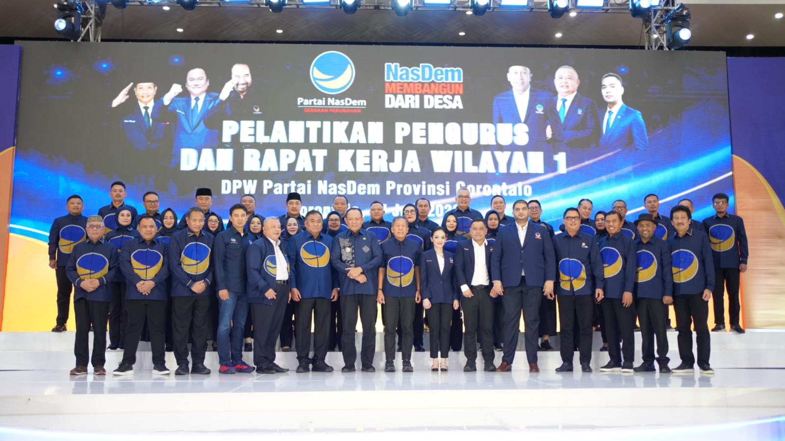  Gubernur Gusnar Ajak NasDem Perkuat Pembangunan Daerah