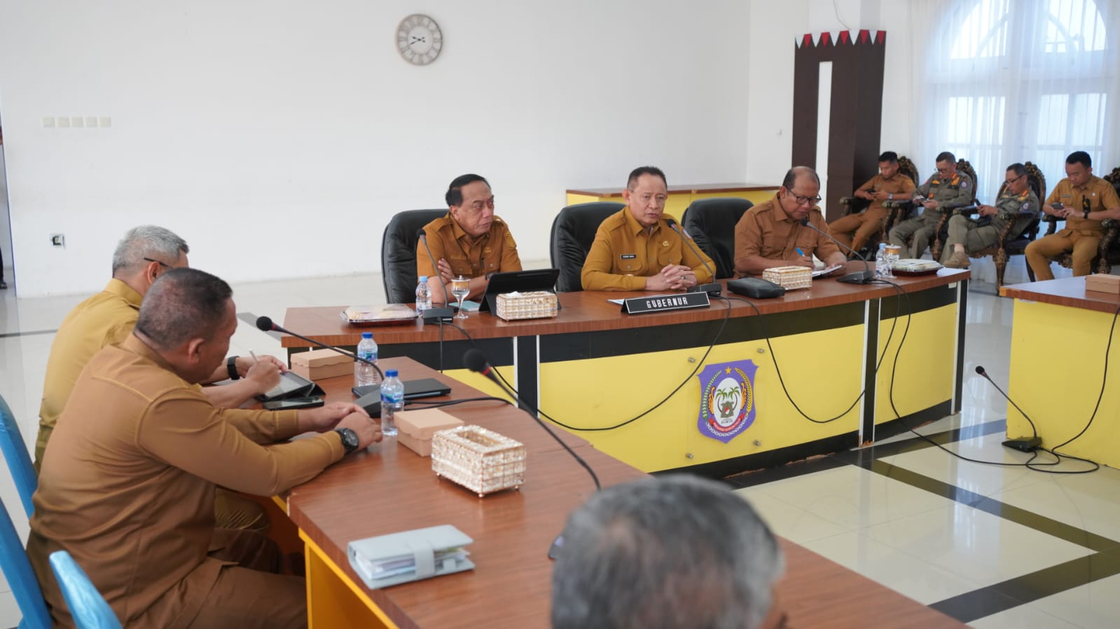  Gubernur Gusnar Evaluasi Kesiapan LO Sambut PENAS XVII