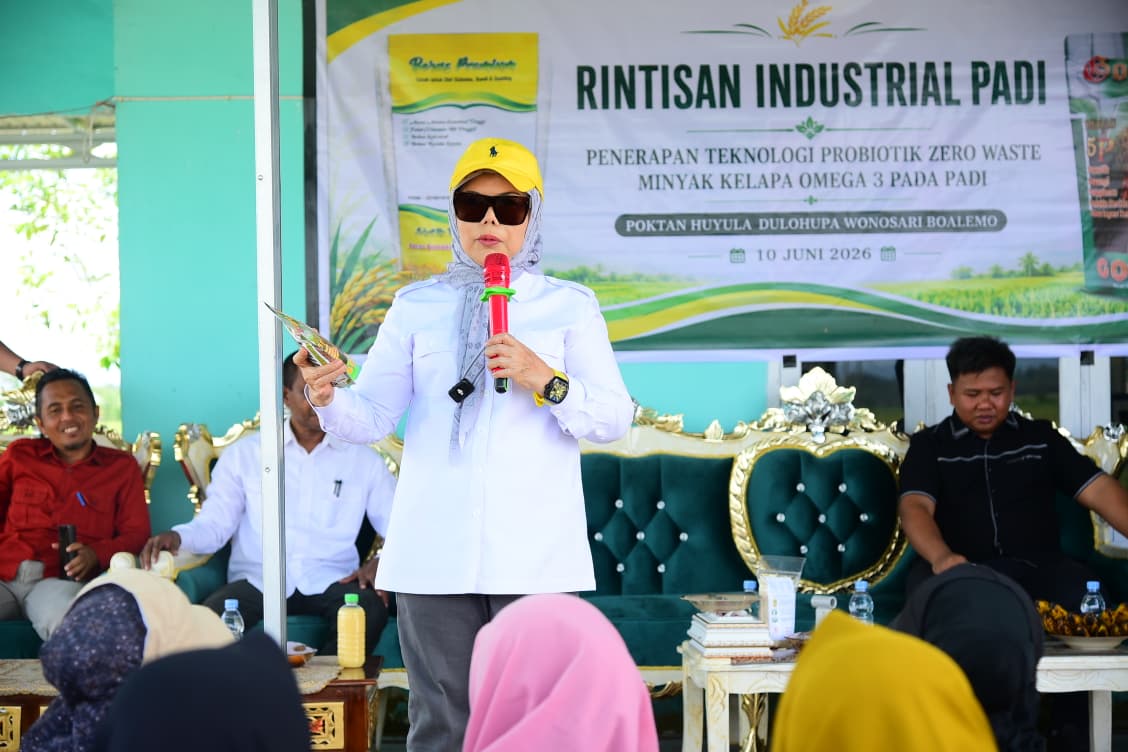  Wagub Idah Ajak Petani Promosikan Beras Prebiotik di PENAS XVII