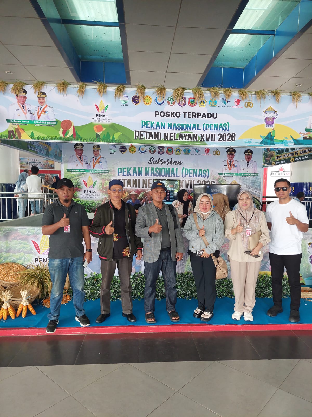 Delegasi Riau untuk PENAS XVII Tiba di Gorontalo