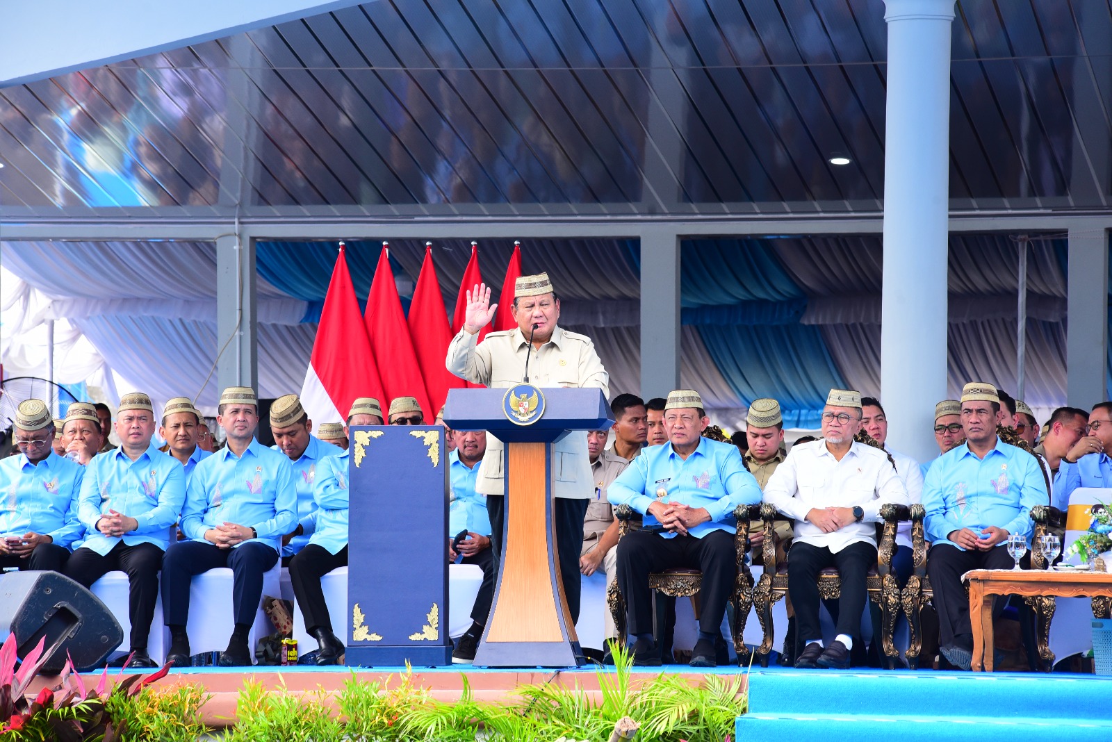  Presiden Prabowo Hadiri Puncak PENAS XVII di Gorontalo
