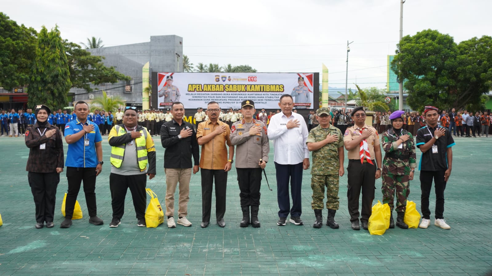  Apel Akbar Sabuk Kamtibmas Perkuat Sinergi Masyarakat