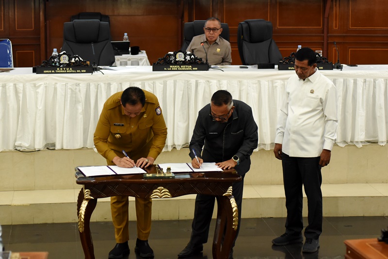  DPRD Provinsi Gorontalo Setujui Ranperda Pertanggungjawaban APBD 2025