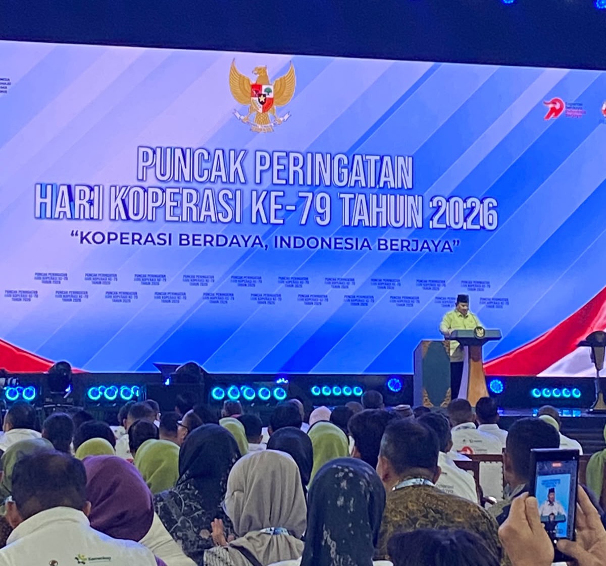  Wagub Idah Hadiri Puncak Harkopnas ke-79, Dukung Penguatan Koperasi
