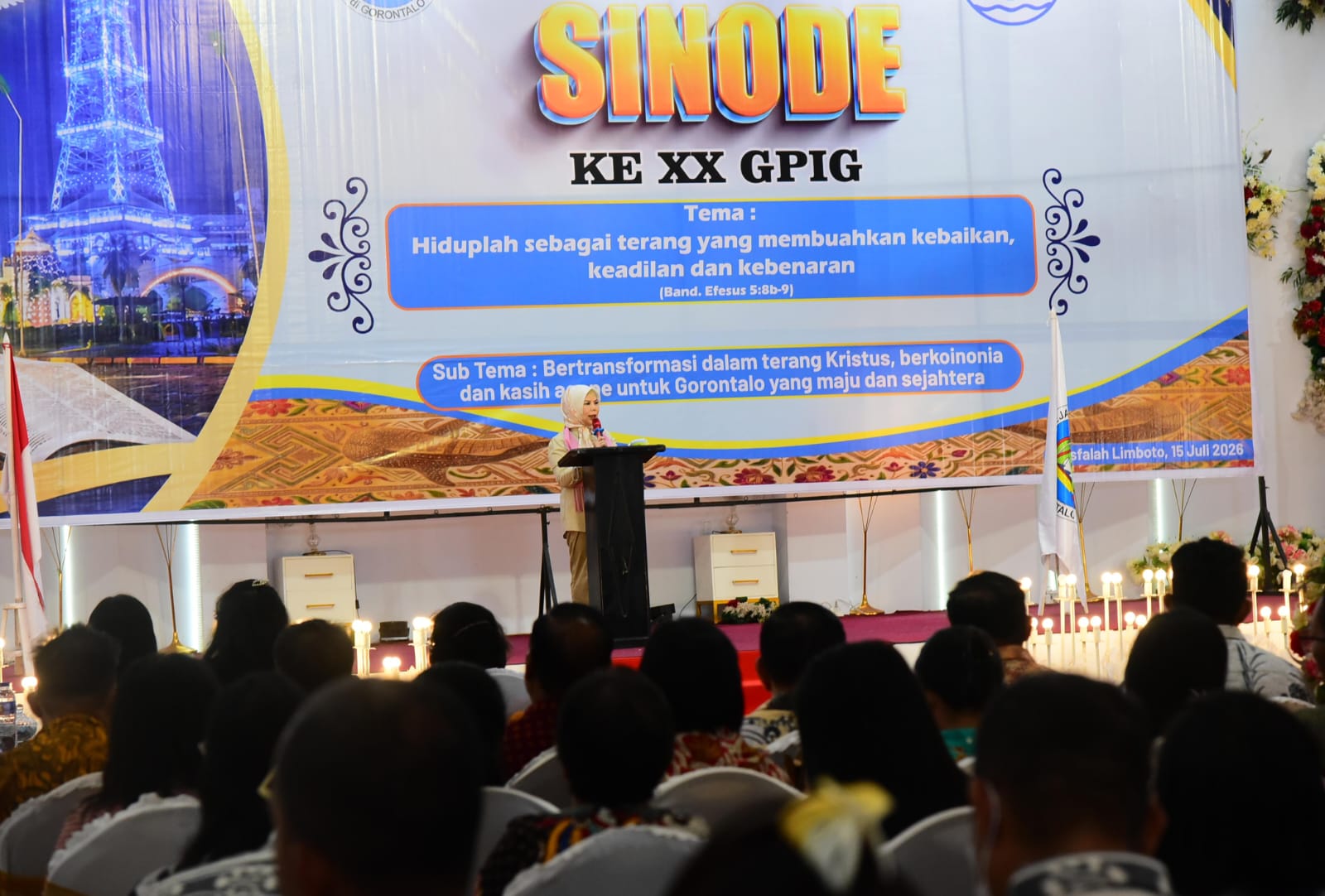  Wagub Idah Hadiri Sidang Sinode GPIG, Perkuat Kerukunan Umat