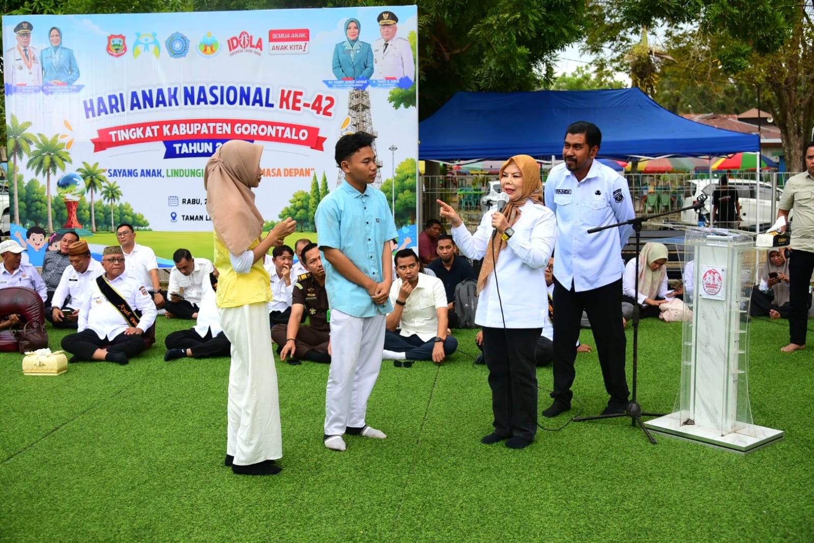  Hari Anak Nasional, Tiliaya Dikenalkan kepada Anak-anak Gorontalo