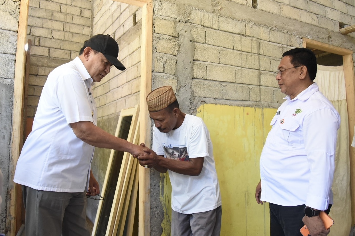  Warga Gorontalo Bersyukur Terima Program Bedah Rumah Prabowo