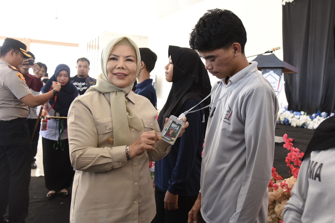  Buka MPLS, Wagub Idah Minta Orang Tua Percayakan Anak ke Sekolah Rakyat