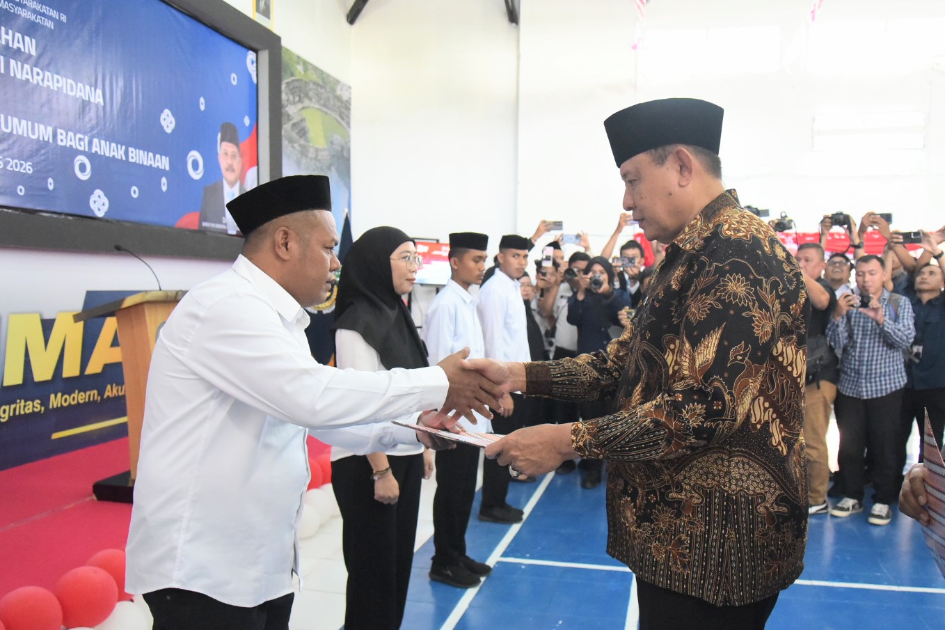  666 Warga Binaan Pemasyarakatan Gorontalo Terima Remisi Kemerdekaan