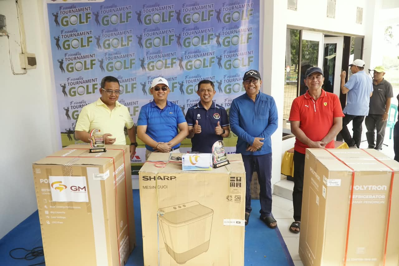  Peringati HUT ke-81 RI, Pemprov Gorontalo Gelar Friendly Tournament Golf