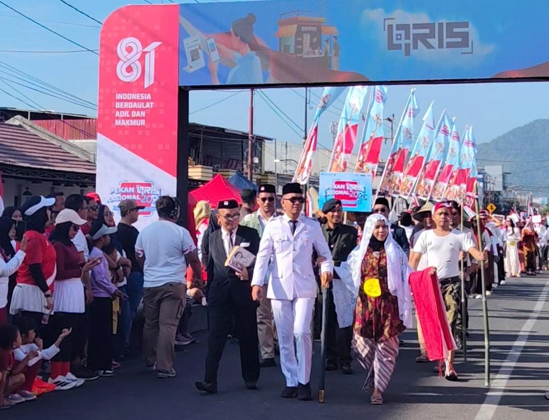  Parade Kostum Pahlawan Warnai HUT ke-81 RI di Gorontalo
