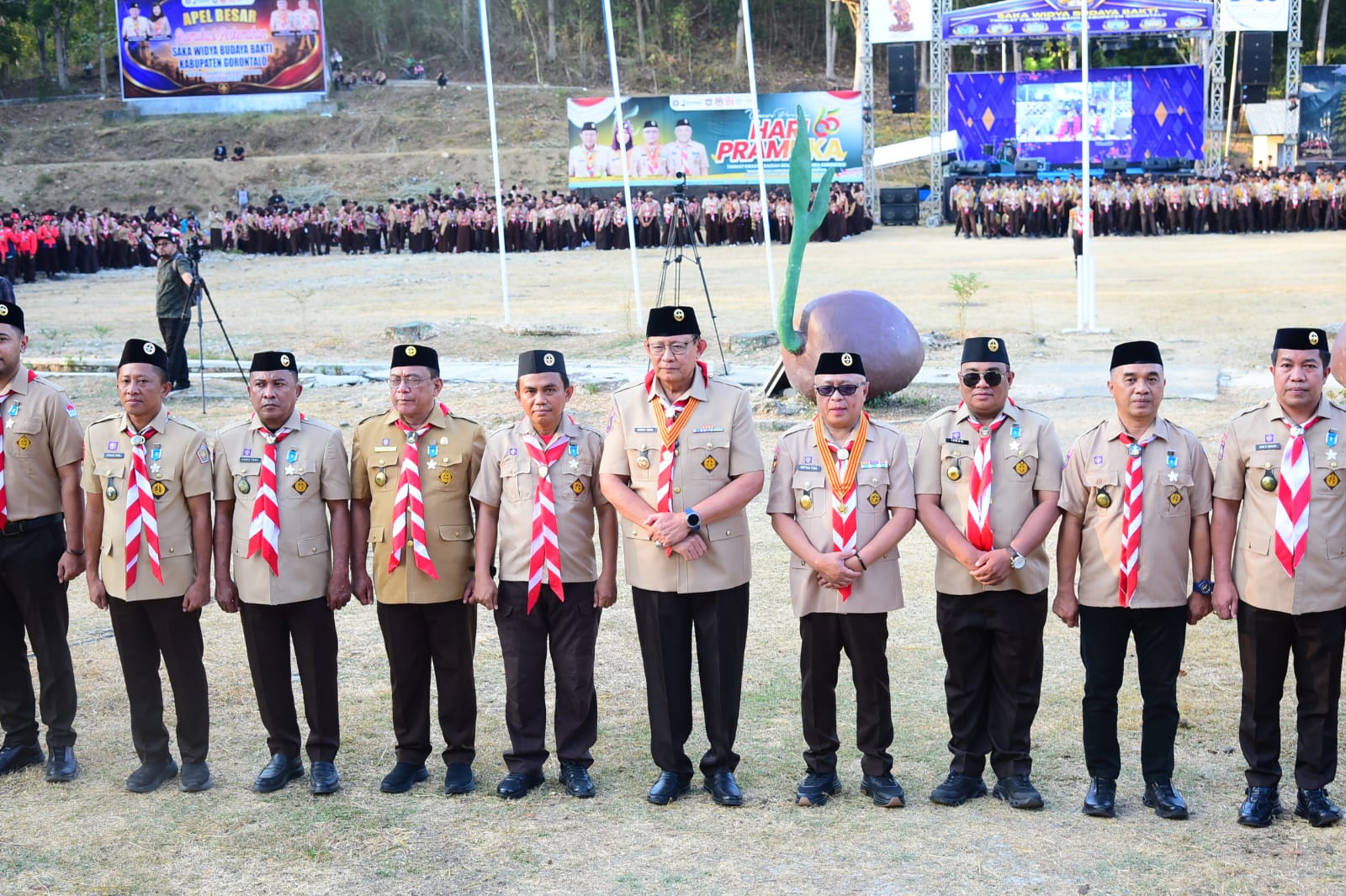  25 Anggota Pramuka Gorontalo Dapat Penghargaan, Gusnar – Idah Terima KTA Elektornik