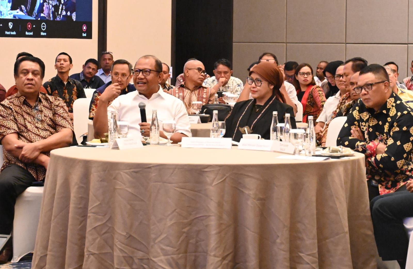  Sekdaprov Gorontalo Hadiri Forum Strategis Penguatan PAD