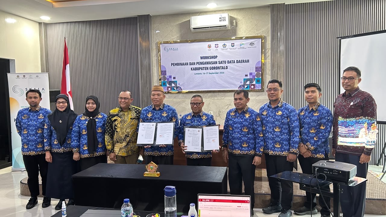  Pemprov Gorontalo Dorong Integrasi Pos-ST dengan PENTAGON