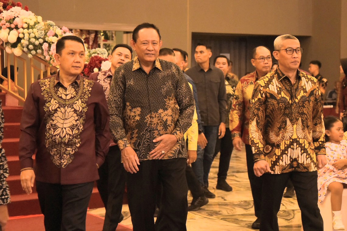  Suasana Hangat Warnai Malam Kenal Pamit Kapolda Gorontalo